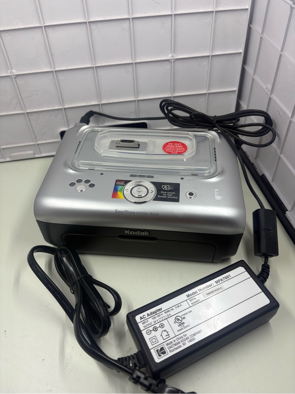Kodak Easy Share Printer Dock Plus Model # KCNDV50212973